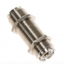 Κονέκτορας 5cm PL-259F σε PL-259F με παξιμάδια για λαμάκι